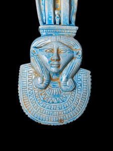 Manifest Handmade Goddess Hathor Statuette , Statue for the Egyptian Goddess Venus - Image 6
