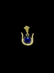 Goddess Hathor horn Amulet - Authentic Egyptian Craftsmanship - Spiritual Protection & Empowerment - Hathor pendant necklace. - Image 6