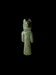 pendant for Bastet cat with Knot of Isis (tyet of Isis), Ancient Egyptian Goddess Bastet Amulet, Cat Amulets accessories - Image 6