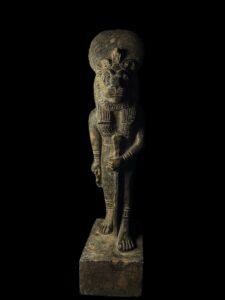Hand Carved Granite Sekhmet Statue - Egyptian Goddess - Image 6