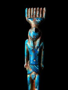 Rare Egyptian God Horus Statue: Falcon God of the Sky - Image 6
