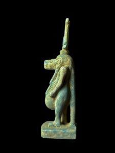 Handmade Egyptian Goddess Taweret Statue: Sobek Crocodile Symbol - Image 6