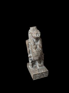 Handmade Egyptian Goddess Taweret Statue: Ancient Hippo Decor - Image 6