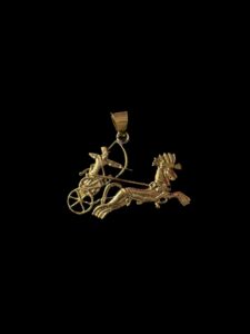 Ramses II Chariot Necklace: Battle of Kadesh Amulet - Image 6