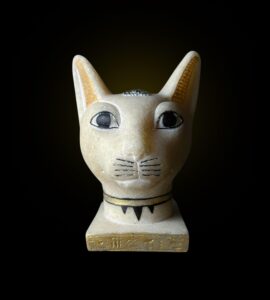 Ancient Egyptian Goddess Bastet statue, Home decor statues made in Egypt - Image 6