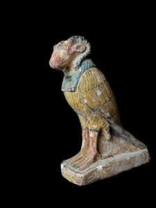 God Amun Head with BA bird Body statute - Image 6