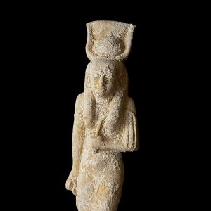 Goddess Hathor statue with flails. - Image 6