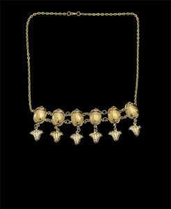 Egyptian Scarab Pectoral Necklace: Ancient Egypt Style Pendant - Image 6