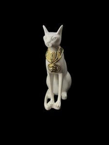 Ancient Egyptian Goddess Bastet statue, Home decor statues made in Egypt - Image 6