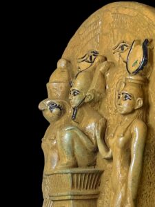 Triad of Osorkon: Osiris, Isis, & Horus - Image 6