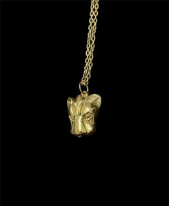 Brass Leopard Pendant: King Tutankhamun Necklace - Image 6