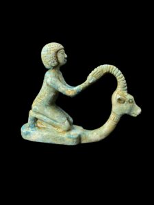 Hand Carved Egyptian Museum Replica Statue - Image 6