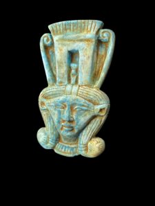 Manifest Handmade Goddess Hathor Statuette , Statue for the Egyptian Goddess Venus - Image 6
