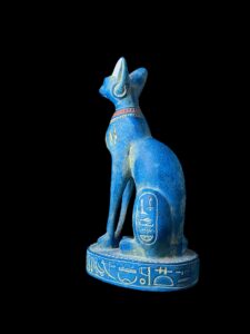 Ancient Egyptian Goddess Bastet statue, Home decor statues made in Egypt - Image 6