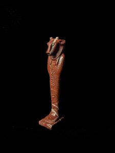 Handmade Jasper Goddess Hathor Statuette: Egyptian Artifact Replica - Image 6