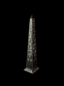 Egyptian Obelisk with Ancient Hieroglyphics: Customizable Inscriptions - Image 6