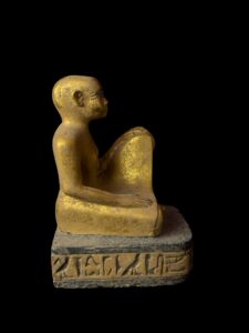 Vizier Hor Statue: Ancient Egyptian Art, Third Intermediate Period - Image 6
