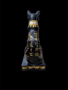 Large Ancient Egyptian Goddess Bastet statue, Home decor statues made in Egypt - Image 6