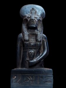 Egyptian Goddess Sekhmet statue. - Image 6