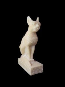 Ancient Egyptian Goddess Bastet statue, Home decor statues made in Egypt - Image 6