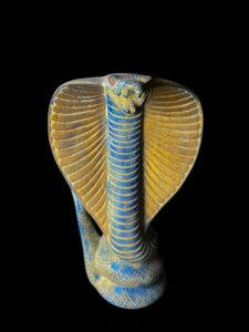 Ancient Egyptian Uraeus cobra statue, snake gifts for Snakes lovers - Image 6