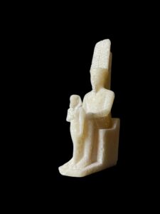 Egyptian God Amun Statue: Museum Replica - Image 6