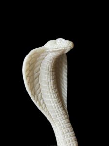 Ancient Egyptian Uraeus cobra statue, snake gifts for Snakes lovers - Image 6