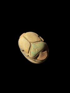 Old Egyptian Scarab Beetle: Good Luck Decor - Image 6