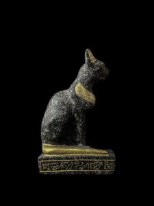 Ancient Egyptian Goddess Bastet statue, Home decor statues made in Egypt - Image 6