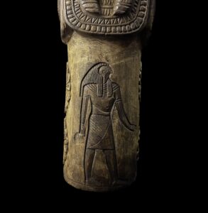 Egyptian Hathor Column Replica: Dendera Temple Decor - Image 6