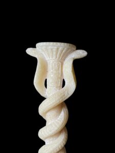 Ancient Egyptian Uraeus cobra candle holder style, snake gifts for Snakes lovers - Image 6