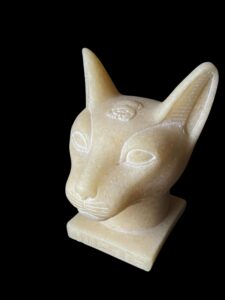 Ancient Egyptian Goddess Bastet statue, Home decor statues made in Egypt - Image 6
