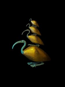 Egyptian God Thoth Statue: Ibis Bird & Baboon Symbol - Image 6