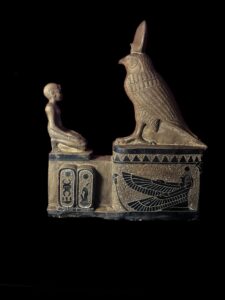 Egyptian God Ra/Horus Replica Statue - Museum Art Artifact - Image 6