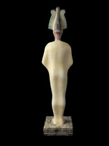 Basalt Egyptian God Osiris Statue: Unique Statuette - Image 6