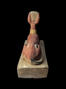 Basalt Stone Egyptian God Anubis Statue - Image 6
