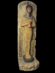 Rose & Black Granite God Ptah Statue: Egyptian Decor Replica - Image 6