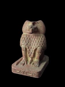 Egyptian Baboon statue, Museum Baboon symbol made in Egypt. - Image 6