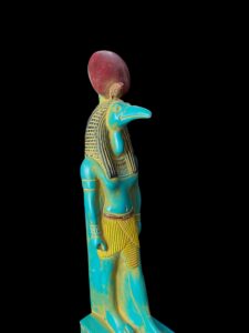 Egyptian God Thoth Statue: Rare Ancient Wisdom Decor - Image 6