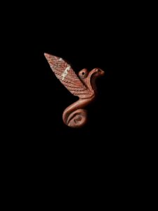 Ancient Egyptian Winged Cobra Amulet: Uraeus Snake Protection - Image 6