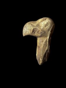 vulture Nekhbet Head made of stone. Hand carving. - Image 6
