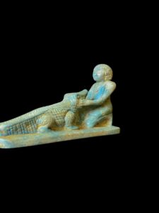 Handmade Egyptian Sobek Statue - Image 6