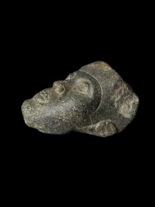 head of King Senusret III made of Rare stone - Image 6