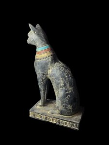 Ancient Egyptian Goddess Bastet statue, Home decor statues made in Egypt - Image 6