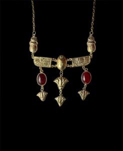 Egyptian Scarab Pectoral Necklace: Ancient Style Fashion Pendant - Image 6