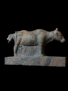 Goddess Hathor in Motherhood form Giving birth. - Image 6