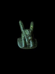 Handcrafted Egyptian God Seth Statue: Ancient Mythology Amulet - Image 6