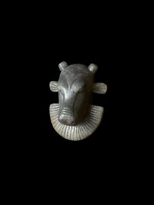 Ancient Egyptian Apis Cow Amulet: Rare Museum Statue - Image 6