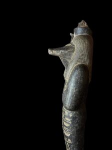 Egyptian God Sobek Statue: Nile God Ushabti - Image 6