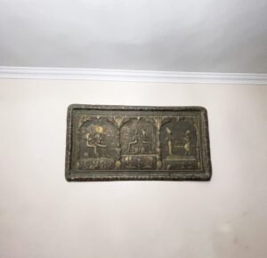 Nefertiti Tomb Wall Relief: Ancient Egyptian Gods Ra & Osiris - Image 6